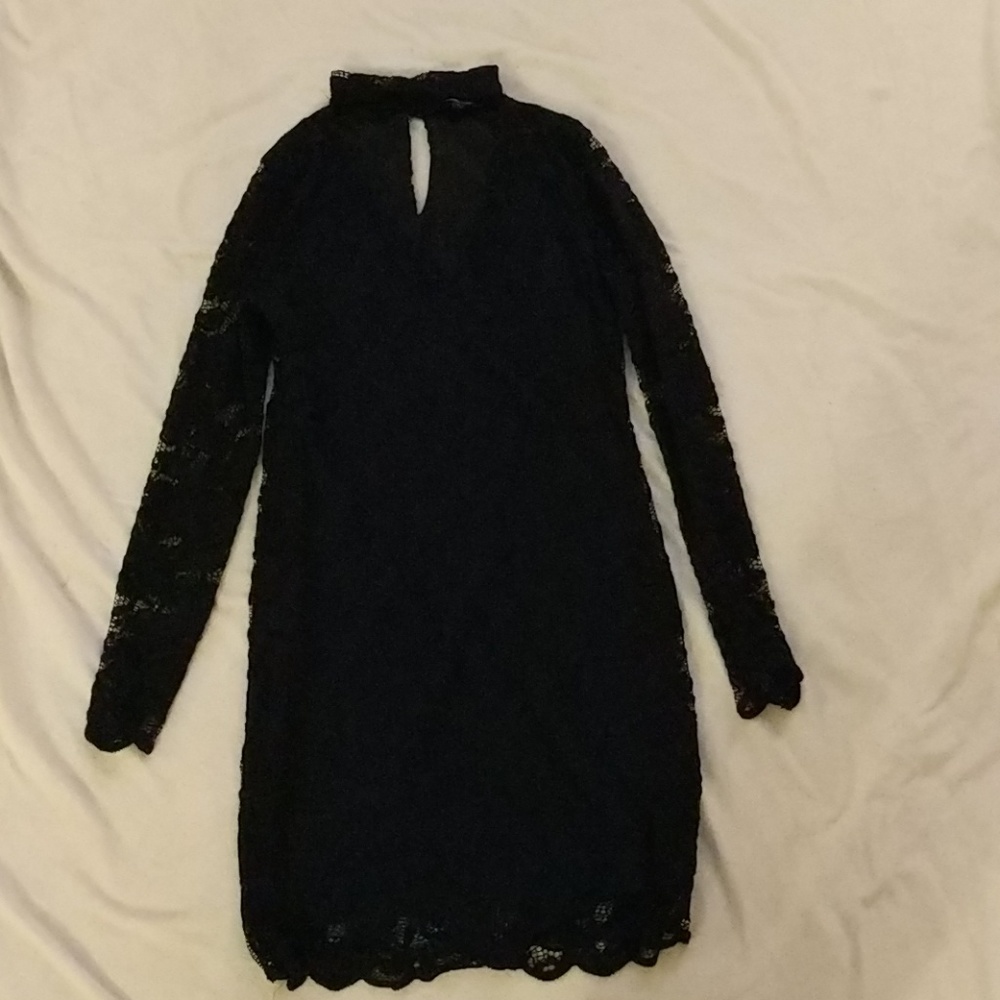 Long sleeve lace dress